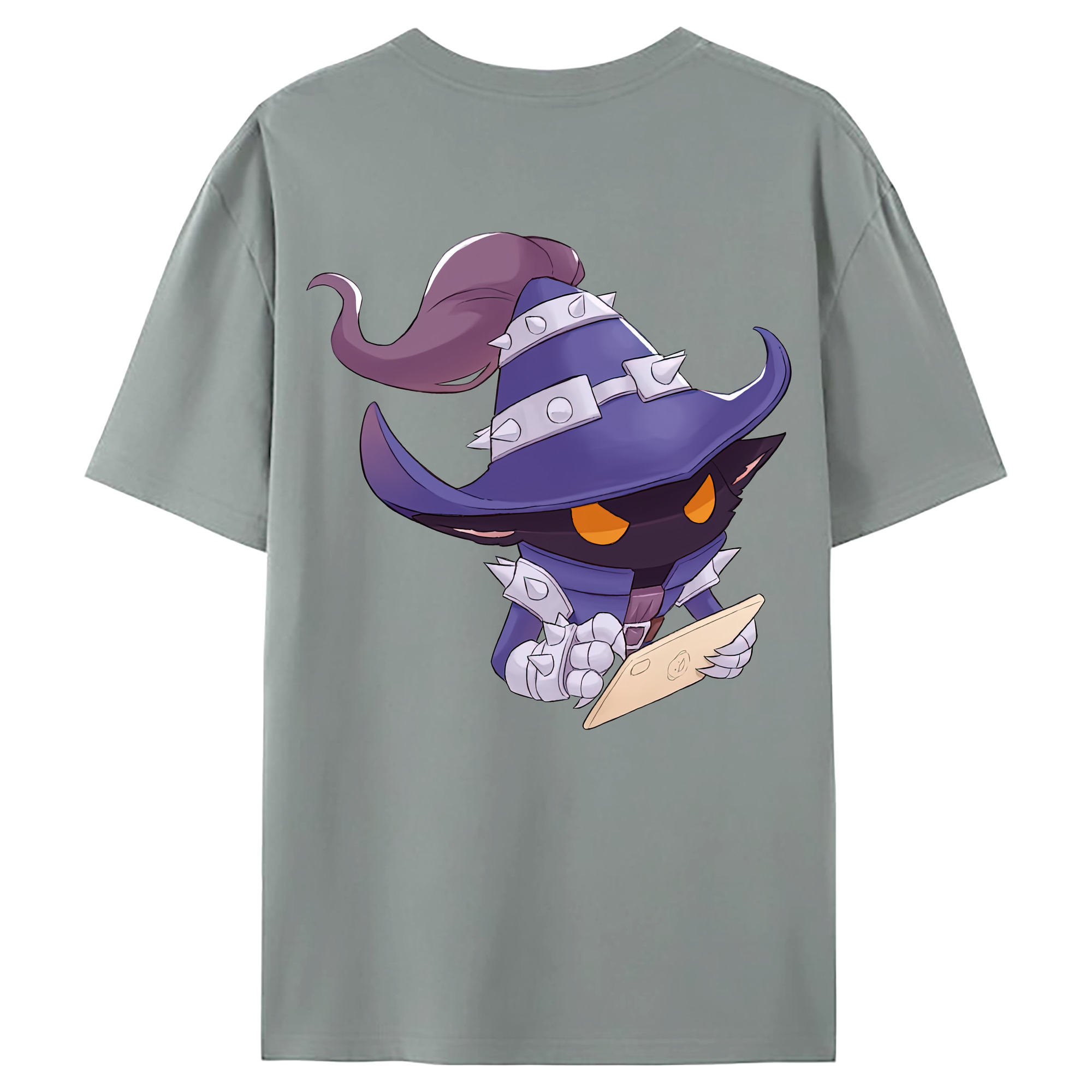 （画像用） リーグ・オブ・レジェンド League of Legends LOL 綿100％ メンズ半袖Tシャツ（バックプリント） 通気性